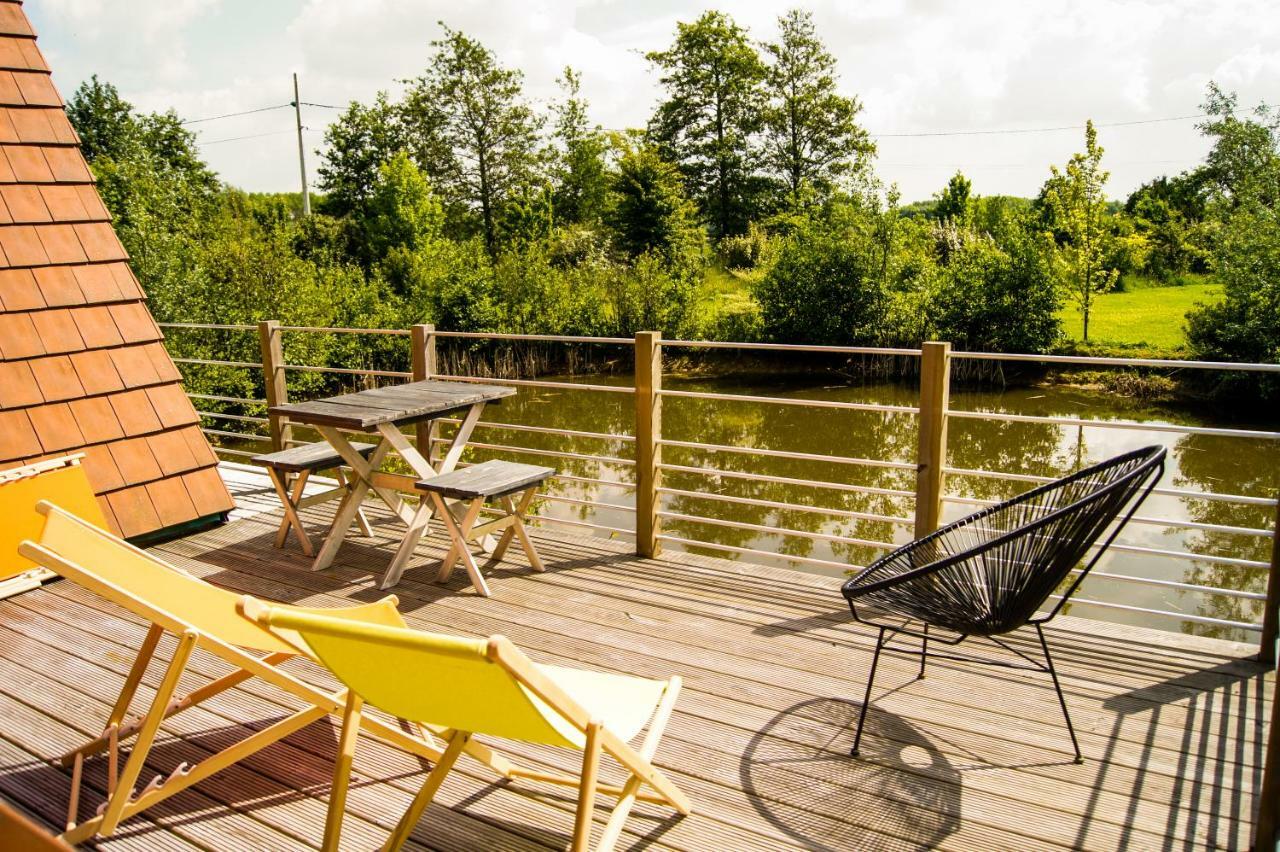 Les Lodges De Malbrough Aire-sur-la-Lys Exterior foto